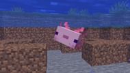 The mob playing dead and regaining health after getting hurt in Minecraft (Image via Mojang)